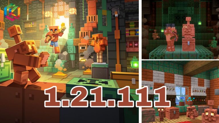 ماين كرافت 1.21.111 نسخة رسمية للجوال