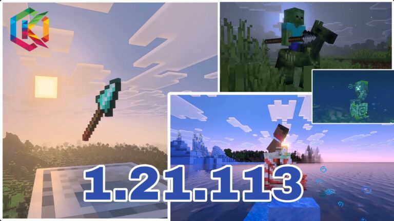 ماين كرافت 1.21.113 نسخة رسمية للجوال