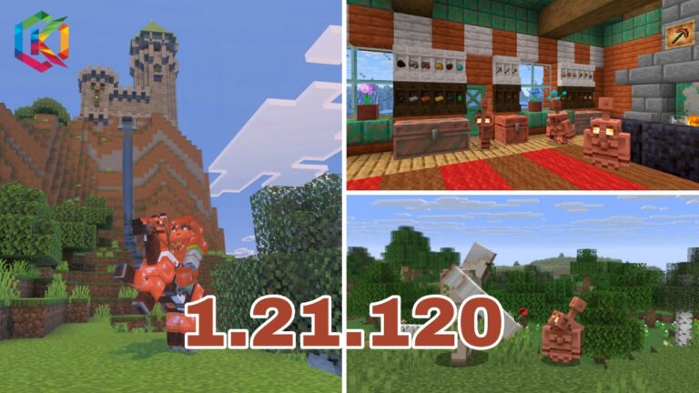 ماين كرافت 1.21.120 نسخة رسمية للجوال