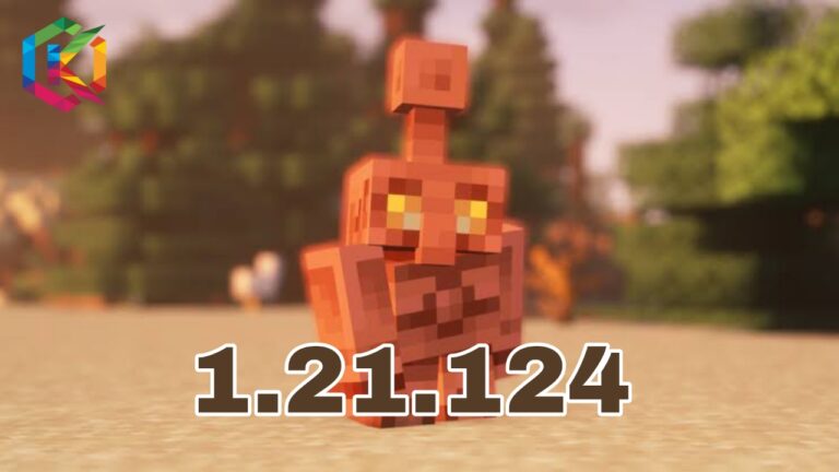 ماين كرافت 1.21.124 نسخة رسمية للجوال